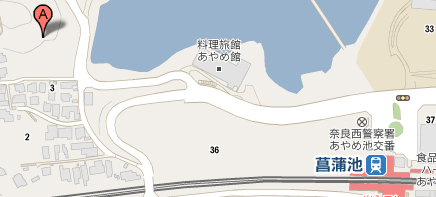 あやめ池マップ